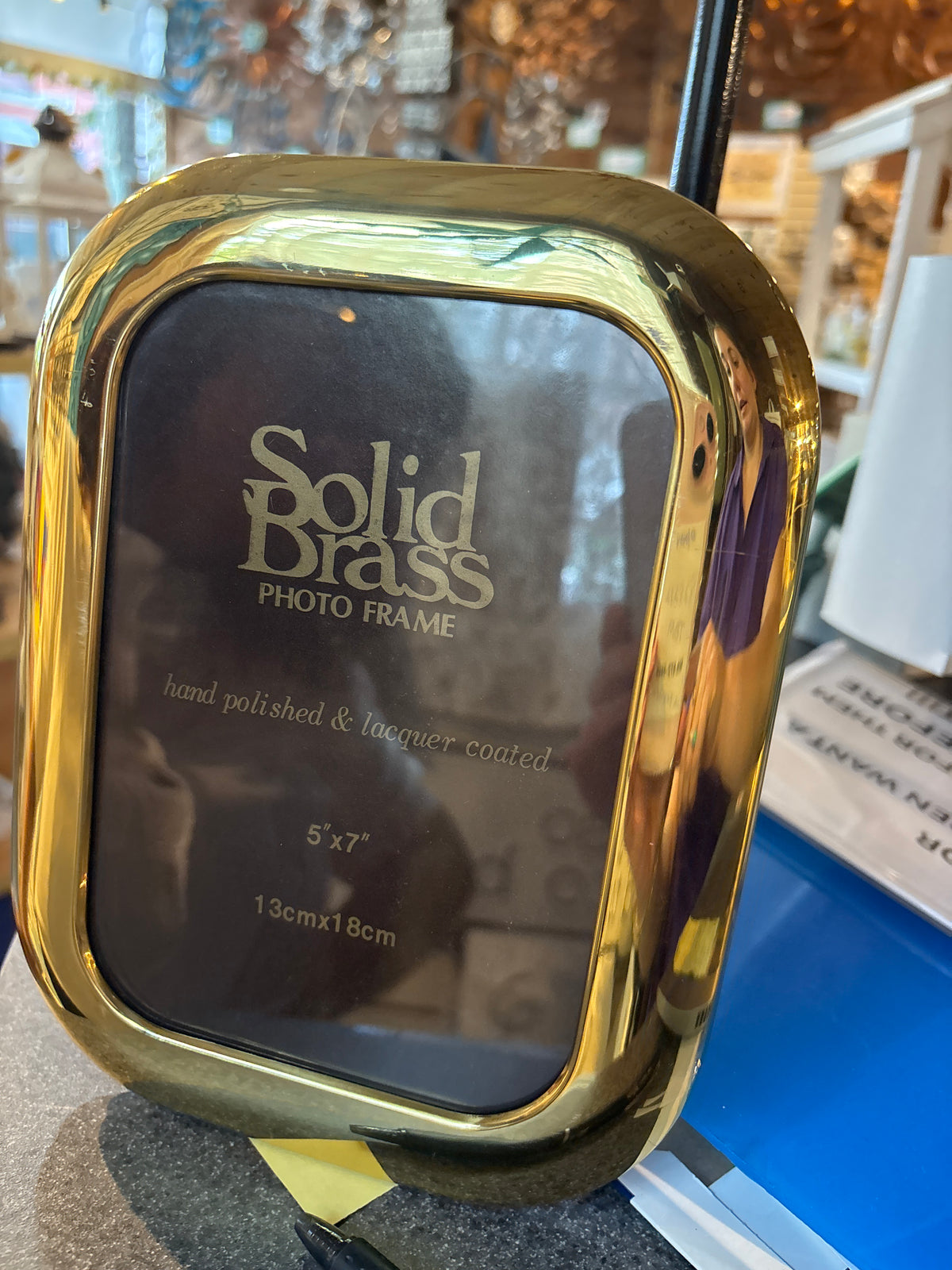 Rectangle Brass Frame