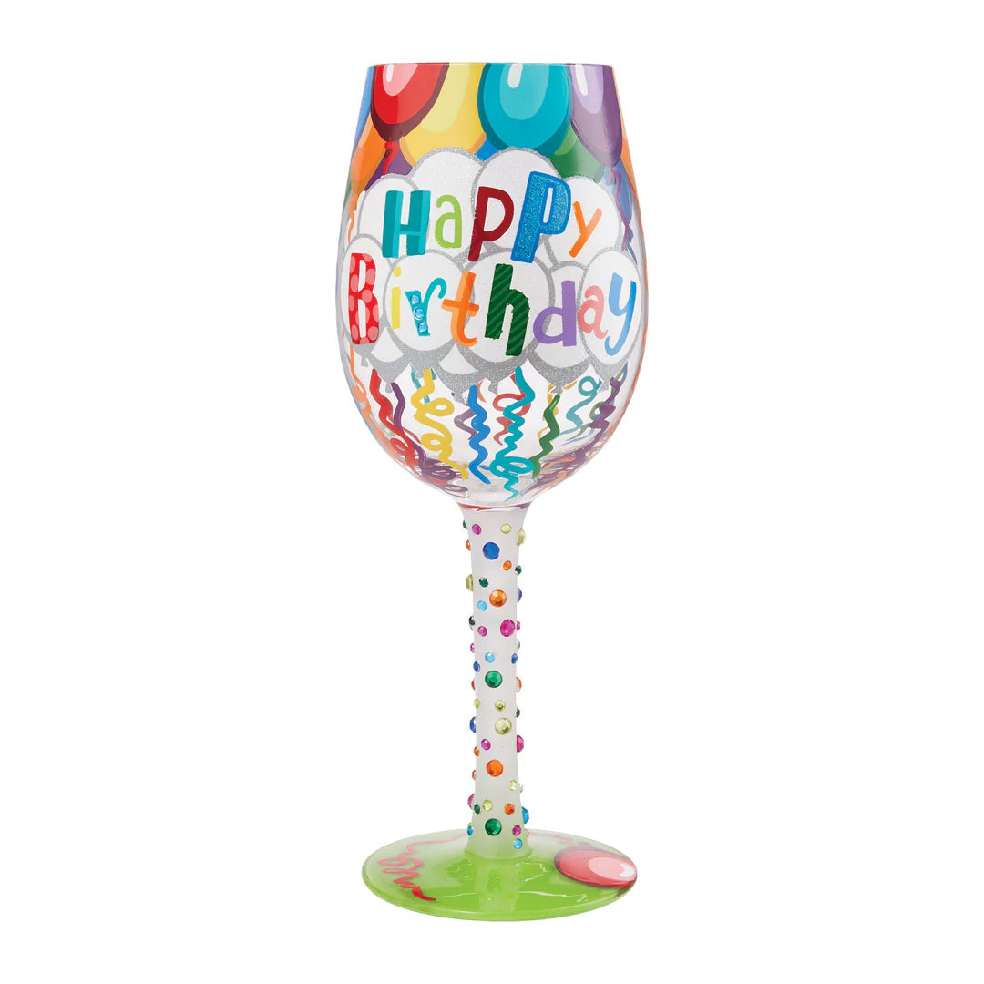 Lolita birthday streamers glass