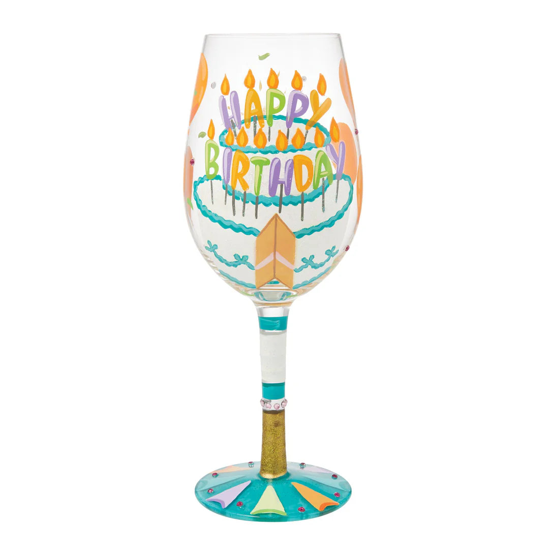 Lolita birthday slice glass