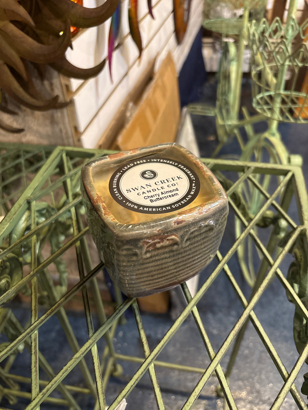 Swan Creek Cherry Square Candle