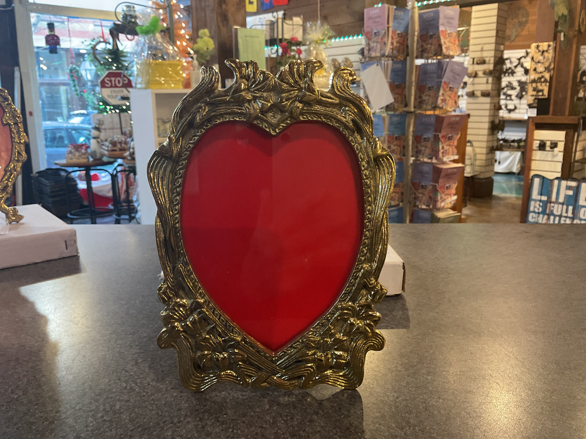 Brass Oval Frame 4X6