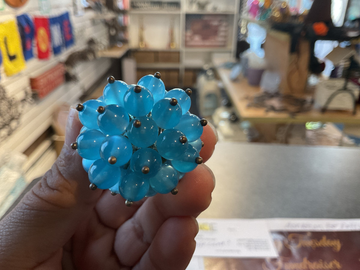 Blue Circles Ring