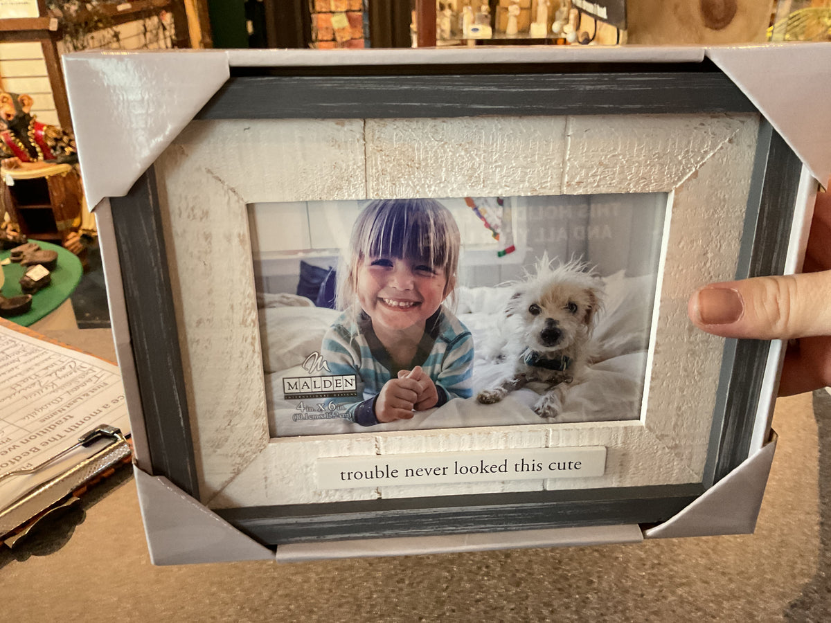 Trouble Never Looked this Cute Frame
