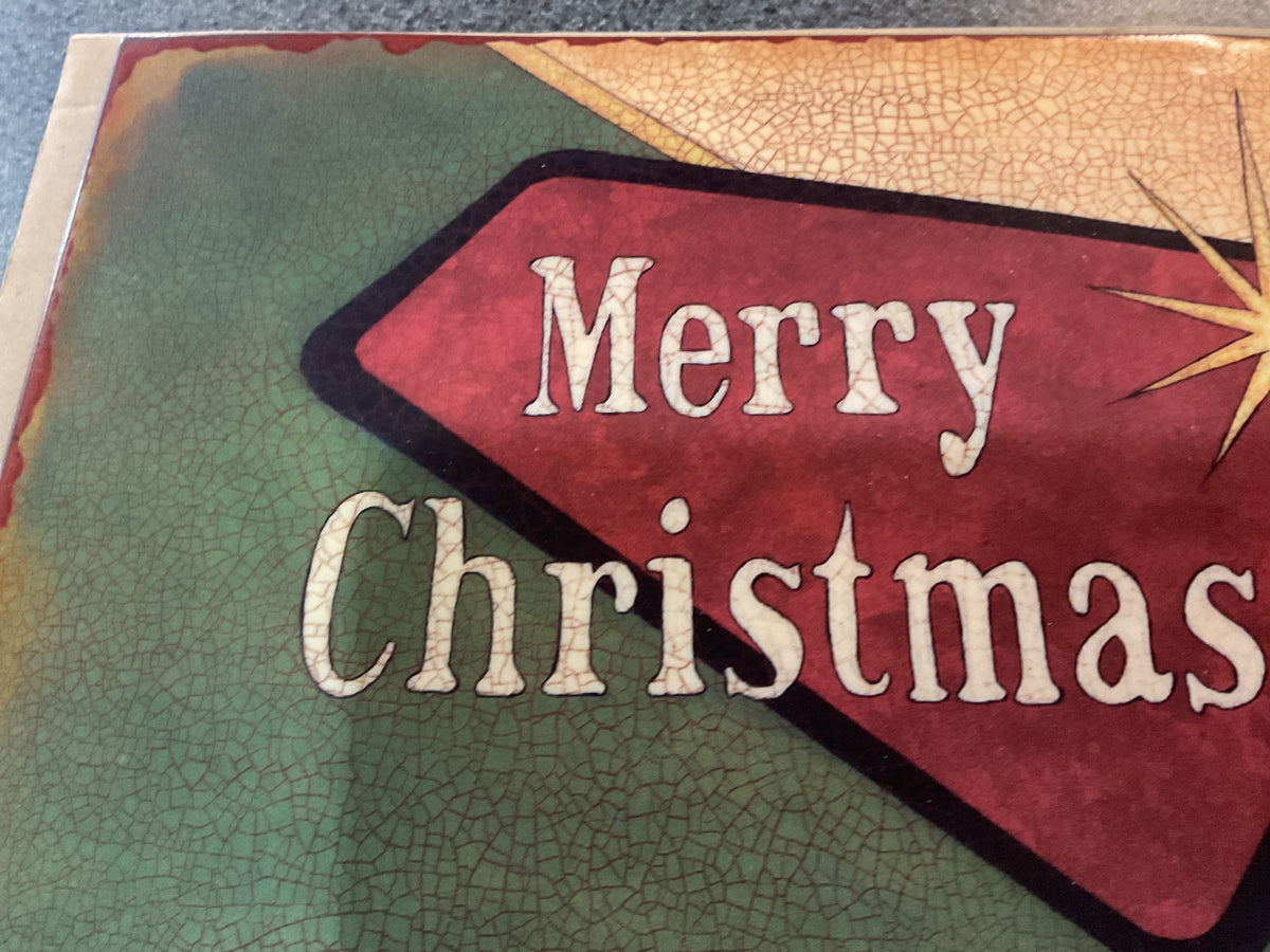 Metal sign
