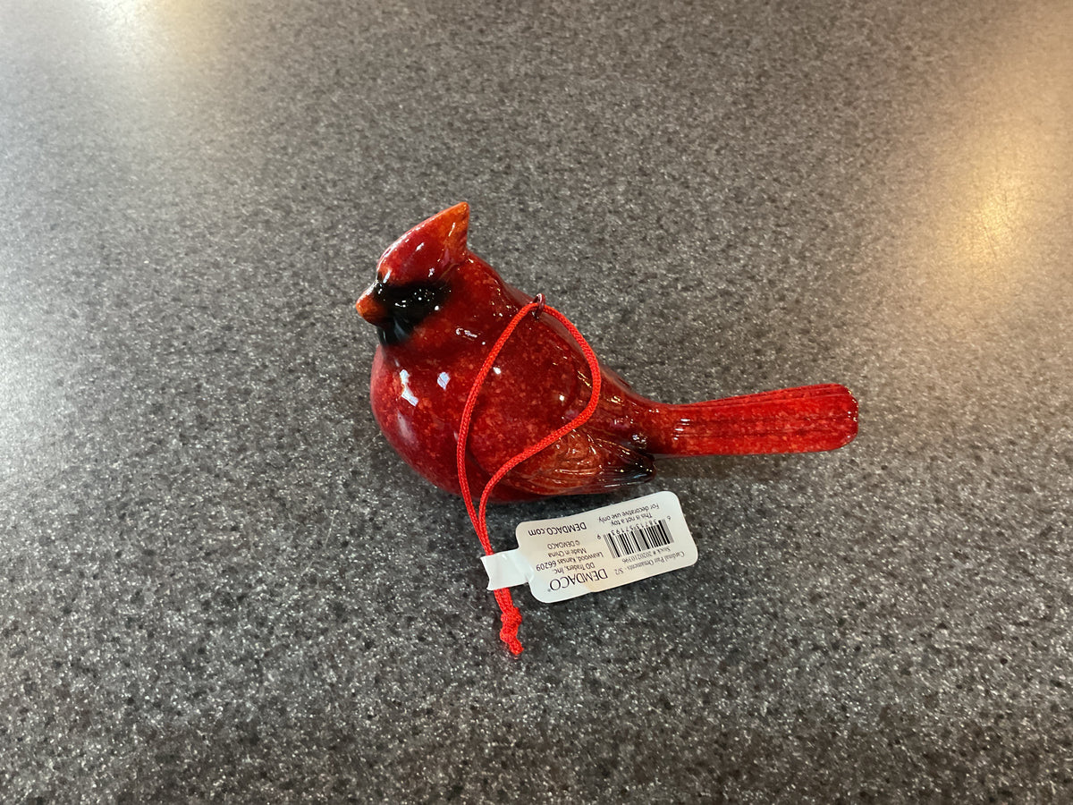 Red cardinal ornament