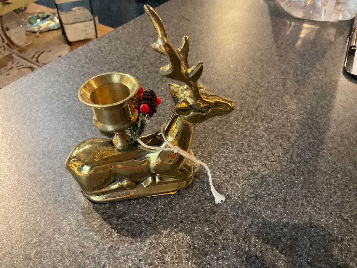 VT-133 Deer Candle Holder