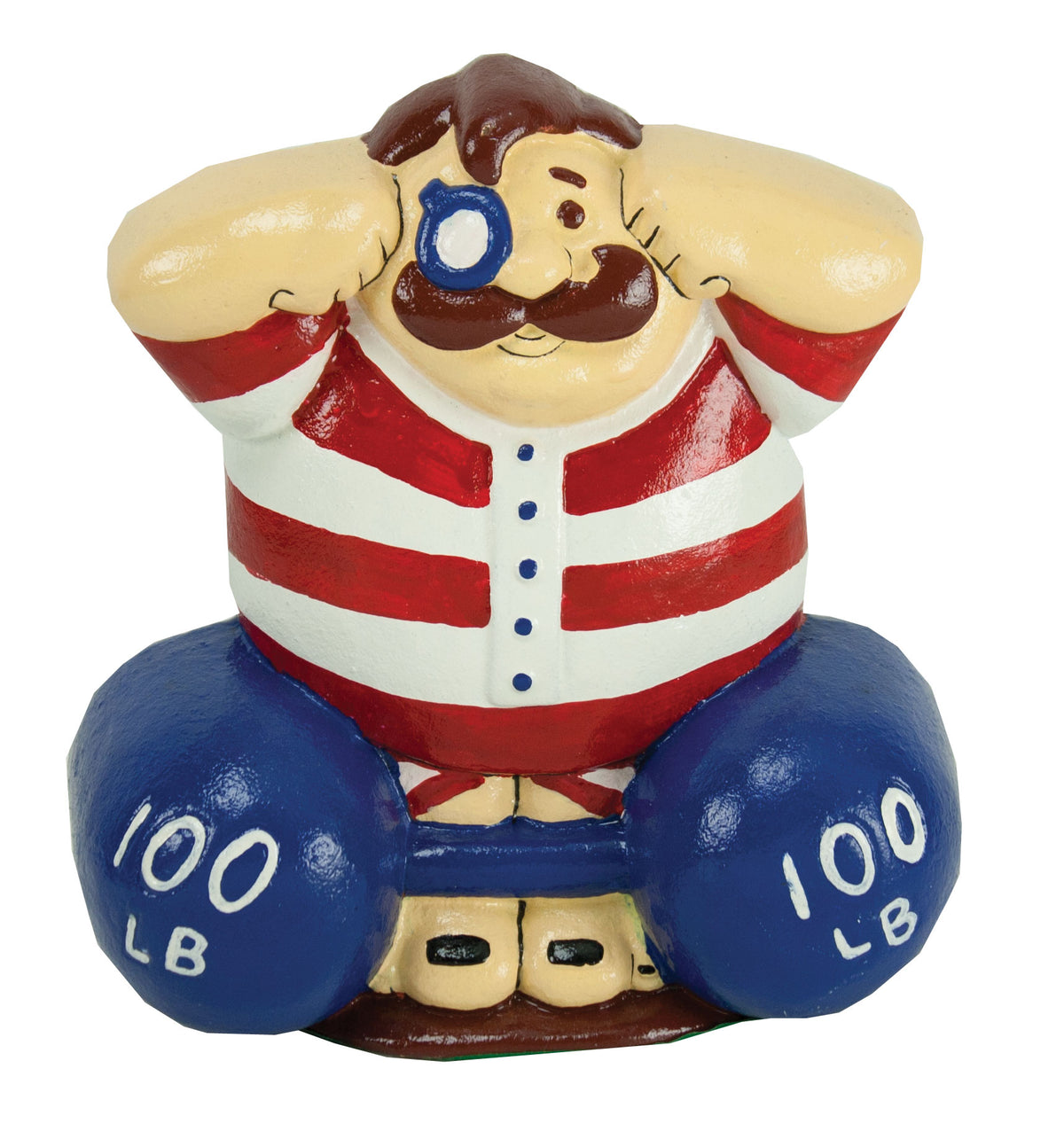 100lb Weights Man Door Stop