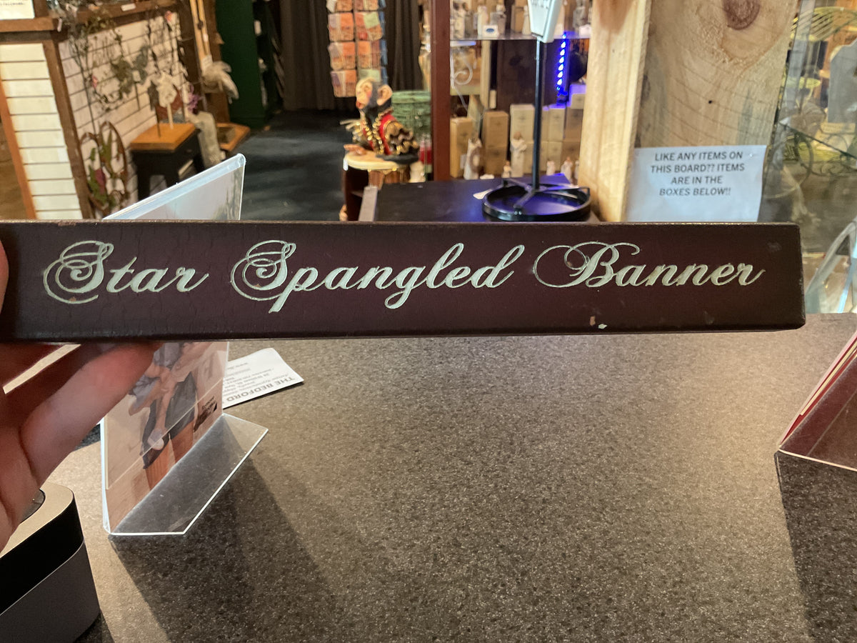 Star Spangled Banner Plaque