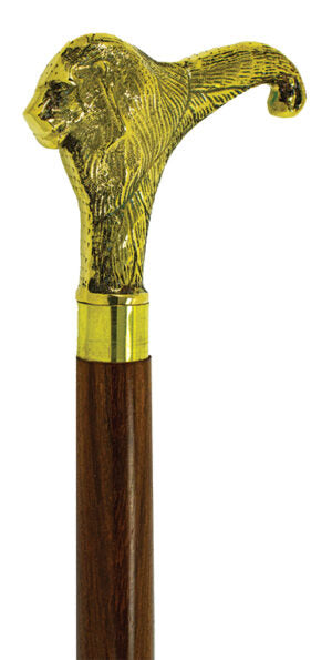 UA1213 Lion Head Walking Stick