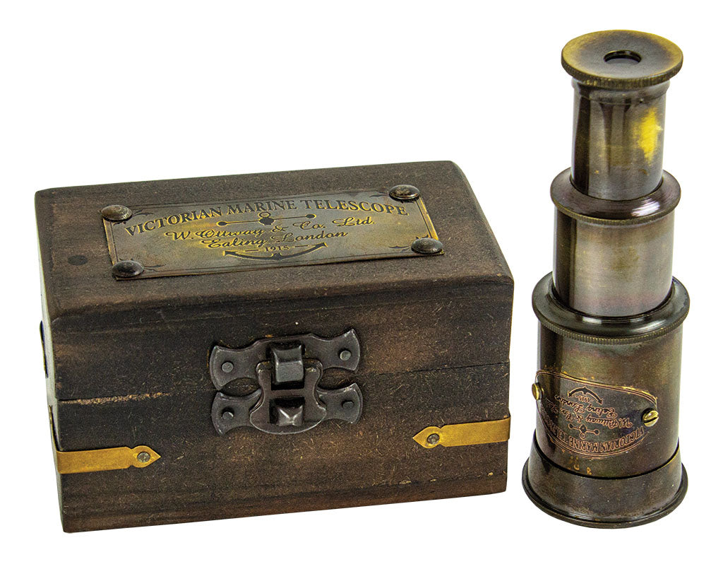 UA1475 Victorian Telescope w/ Box