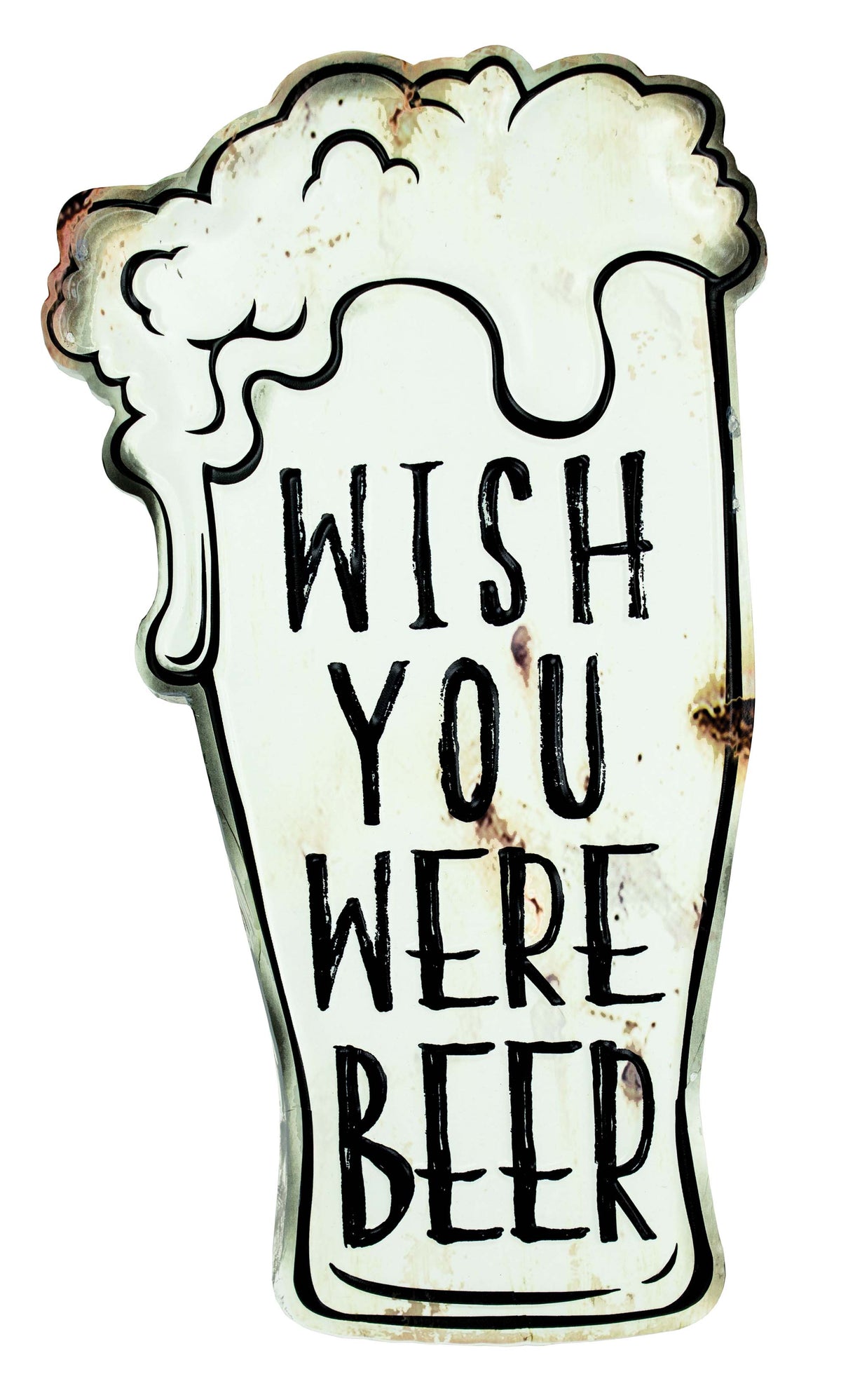 UT600 Wish You Were Beer Sign