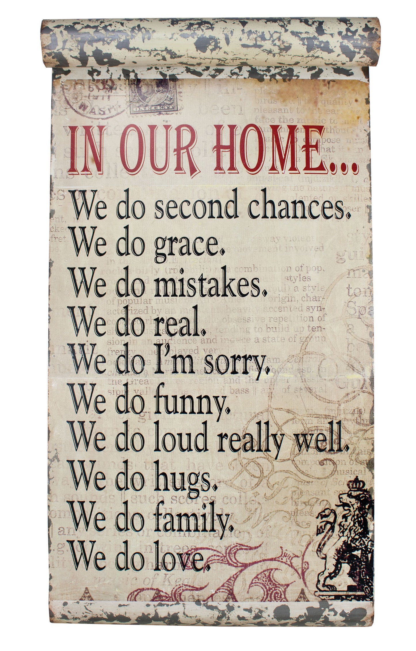 UW2373 Our Home Sign