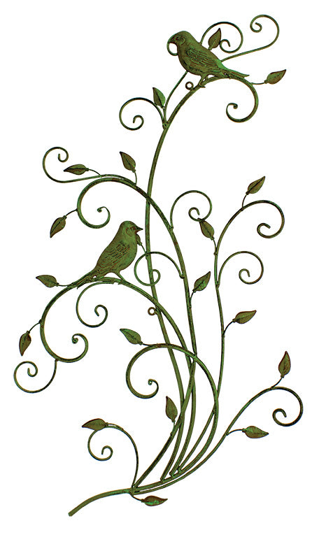 Bird & Ivy wall decor
