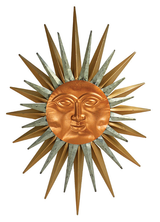 Sun wall decor