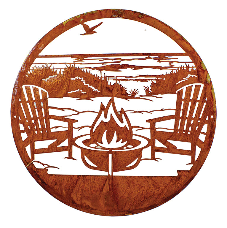 UW6225 Fire Pit Plaque