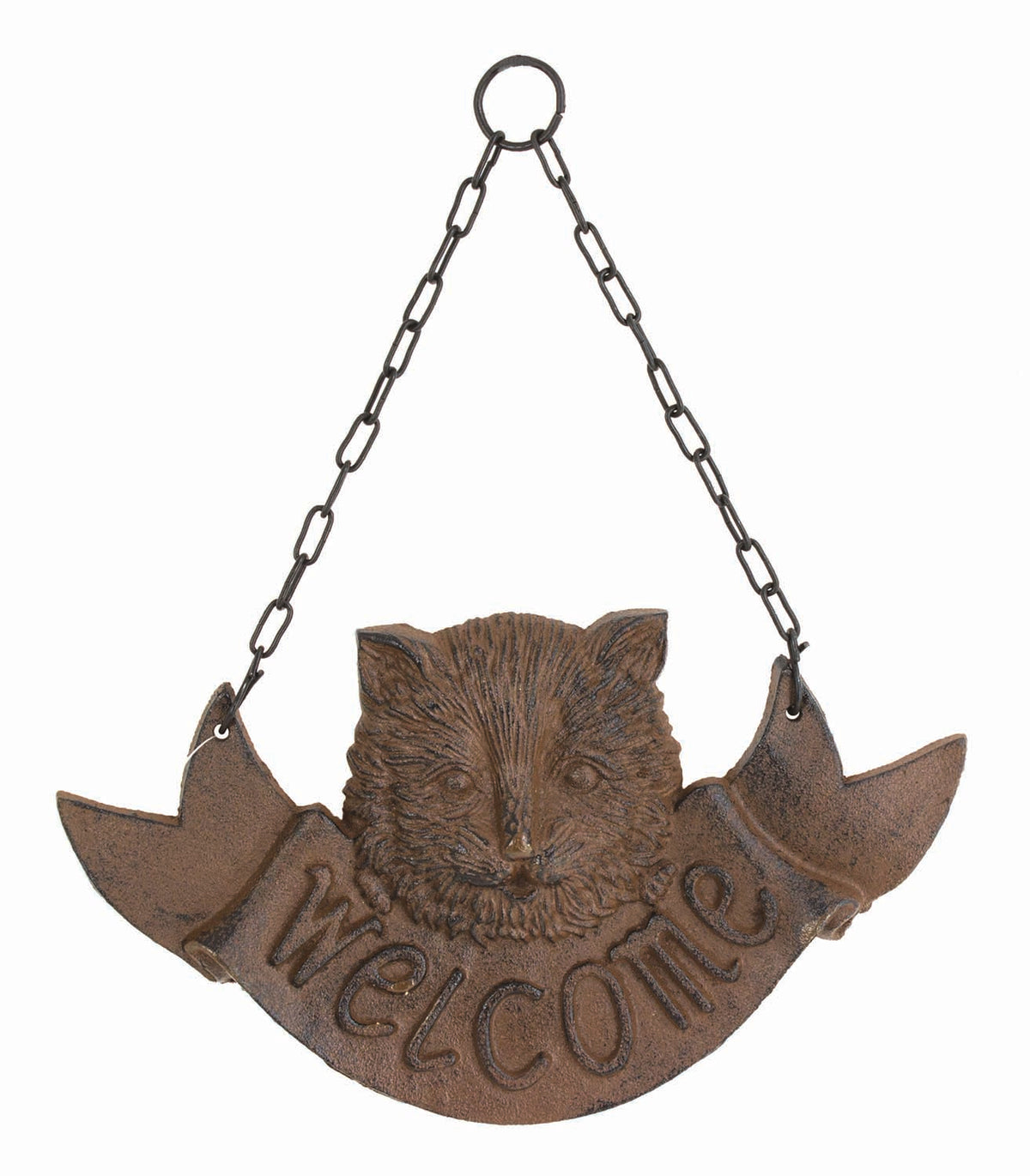 Cat Welcome Sign w/Chain