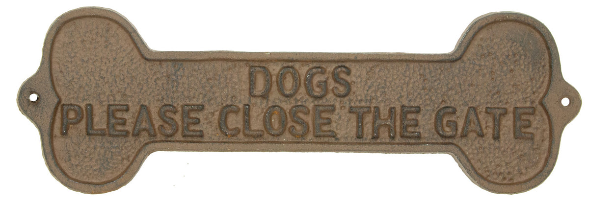 UX4422 Dog Bone Sign