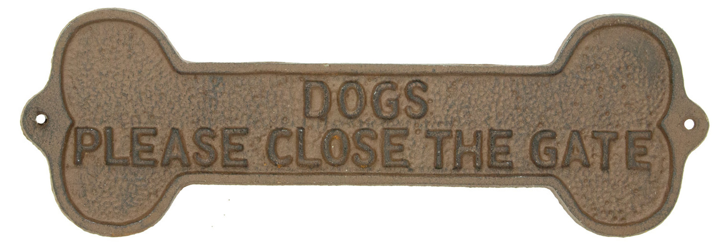 UX4422 Dog Bone Sign