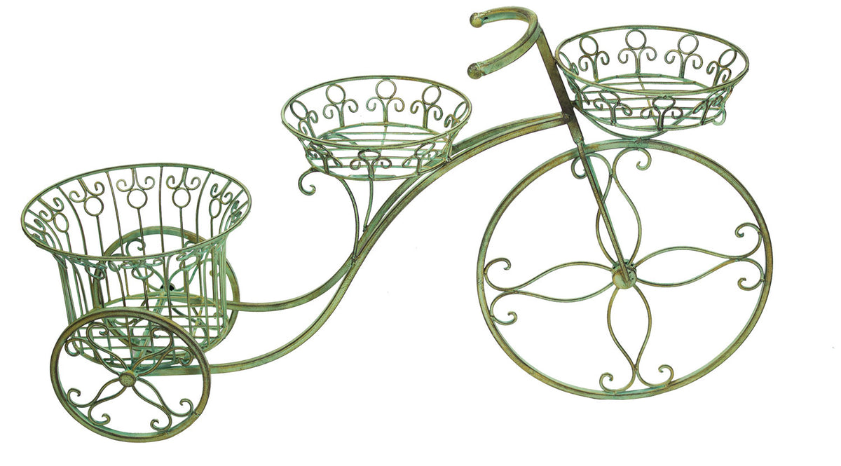 Bicycle plant holder