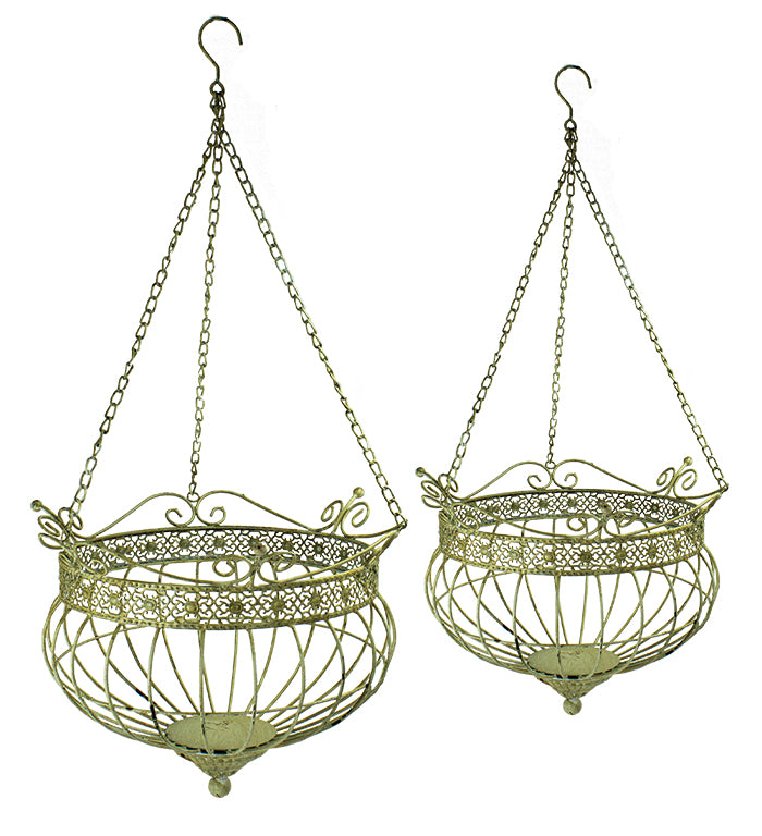 UX9318 Cestas colgantes victorianas juego de 2