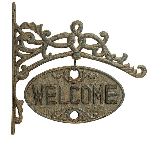 Welcome/Go Away Sign