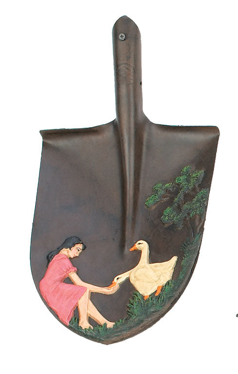 X3522 Wall Shovel - Painted Metal