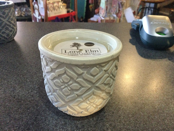 Sunkissed candle white chalk