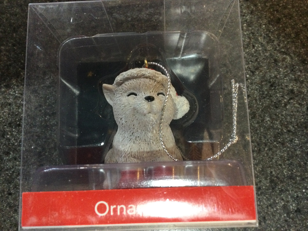 Pudgy pals animal ornament