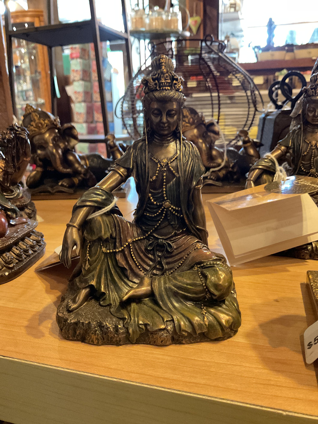 Sitting statue
