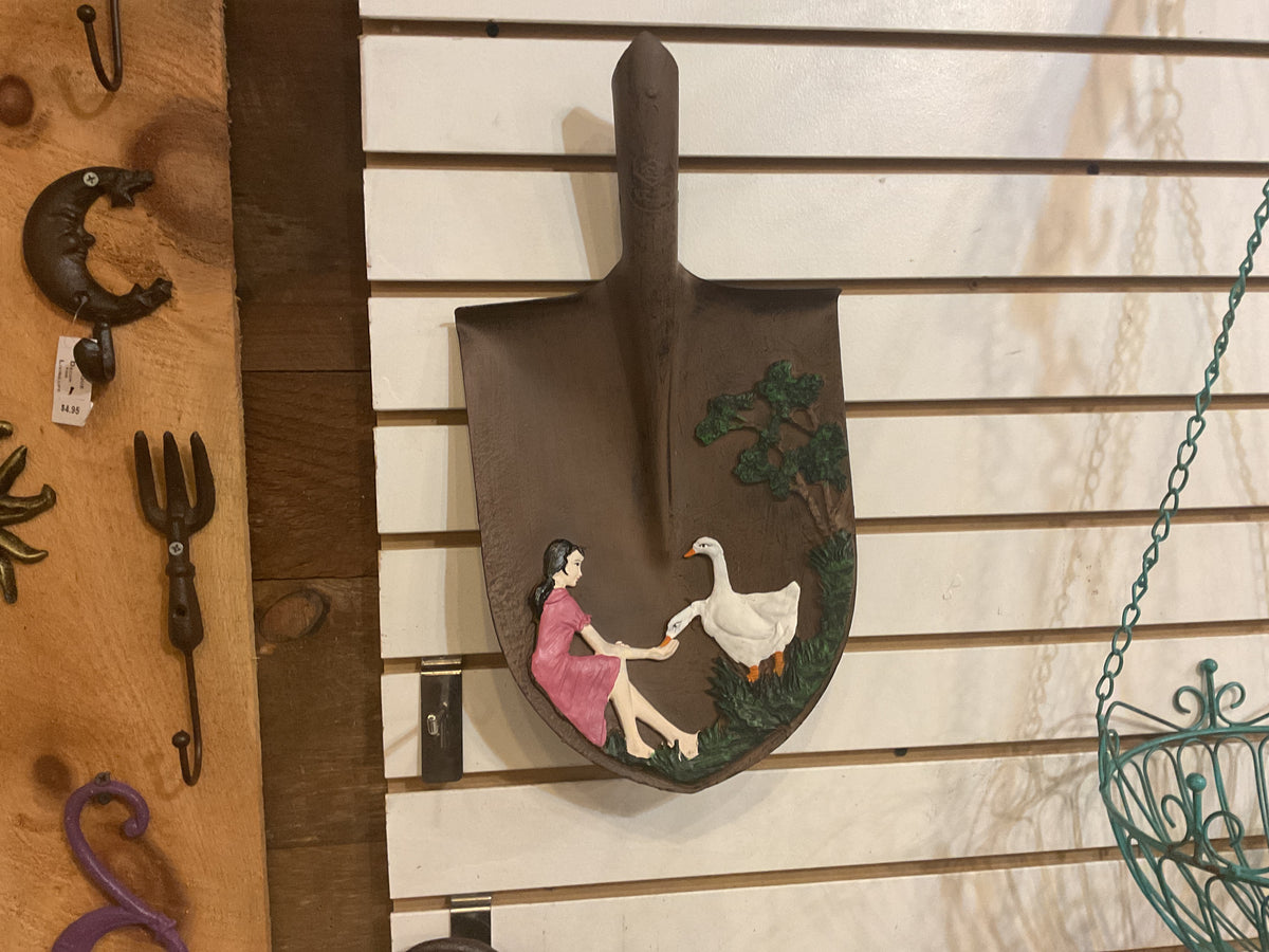 X3522 Wall Shovel - Painted Metal
