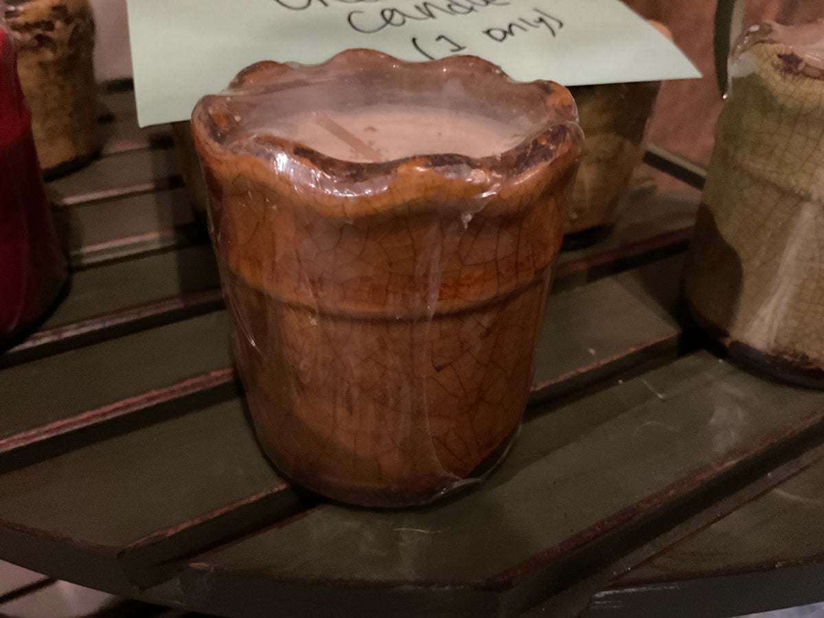 White Peach & Clove Candle