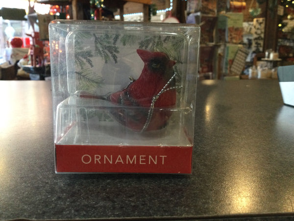 Cardinal ornament