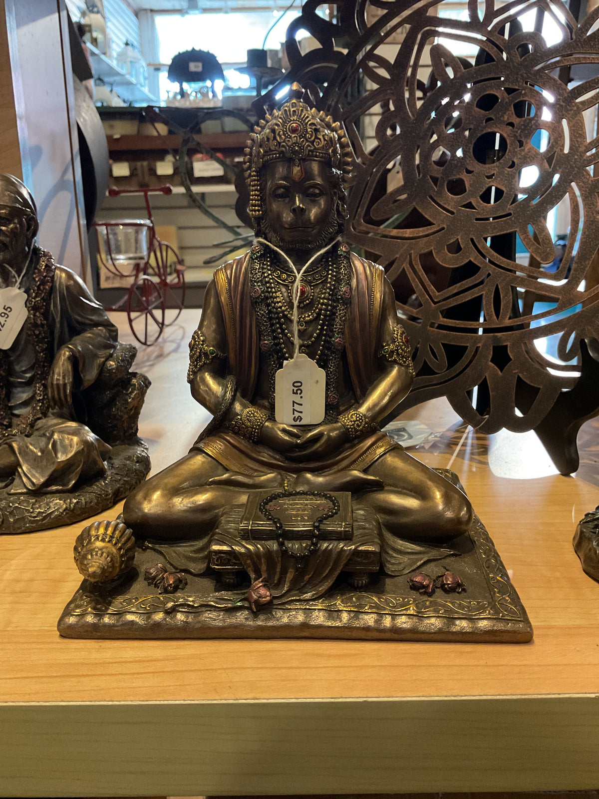 Meditation statue