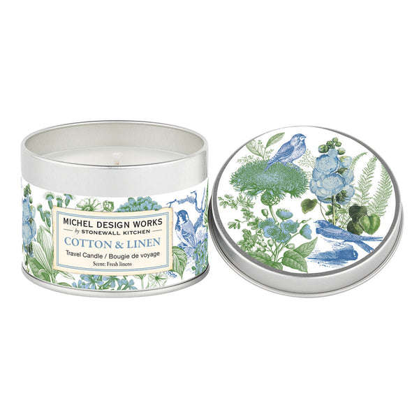 MDW Cotton-linen travel candle