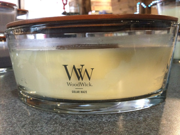 Woodwick Large Candle Solar Haze