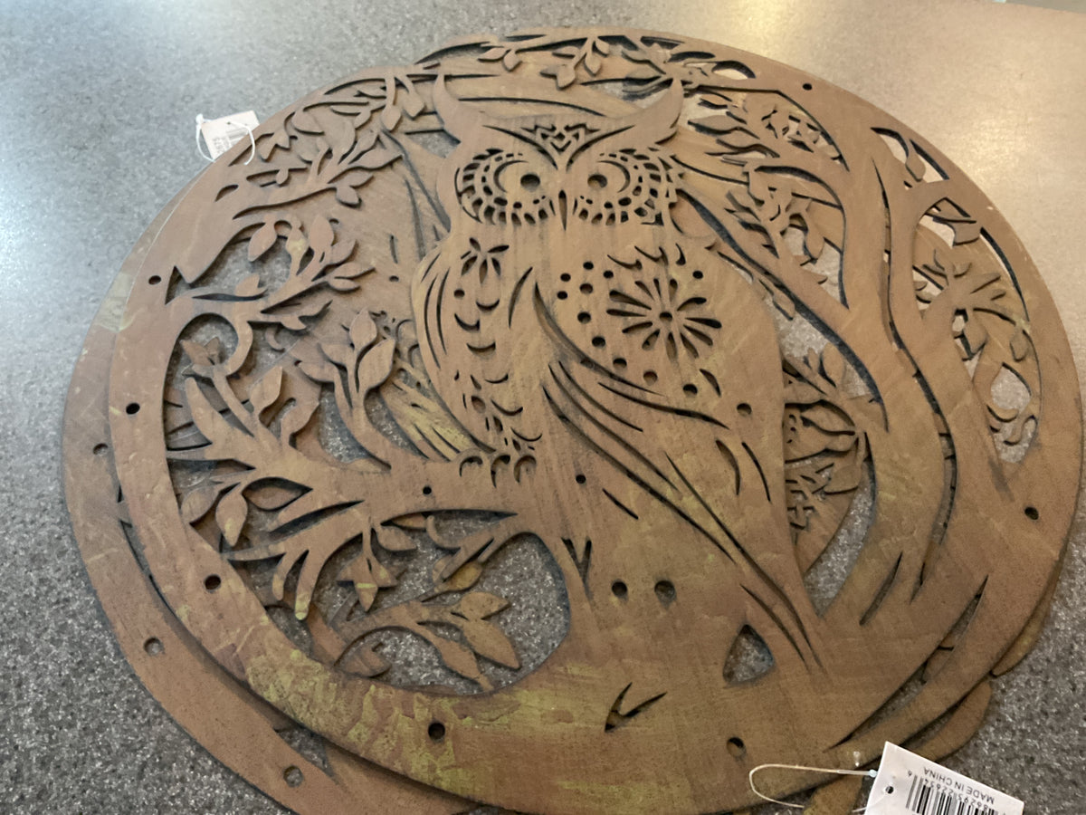 Owl plaque