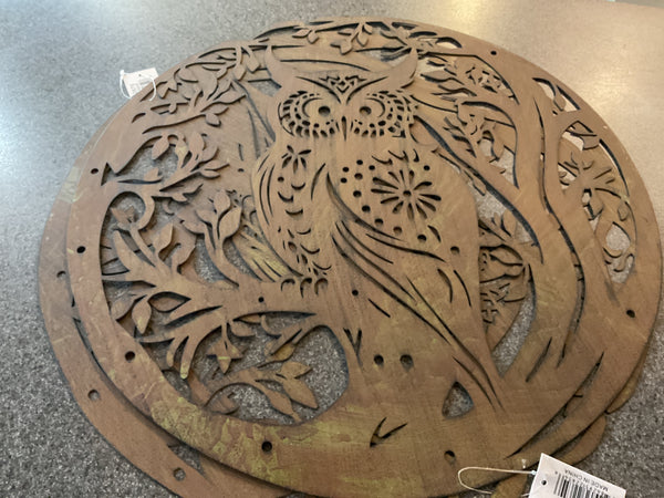 Owl plaque