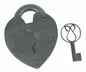 A1196 Black Heart Lock