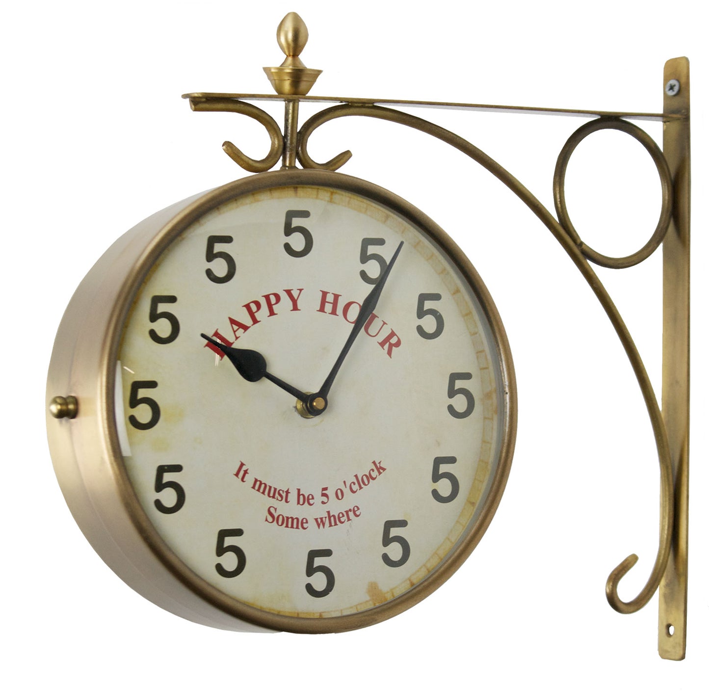 A1197   Happy Hour Station Clock