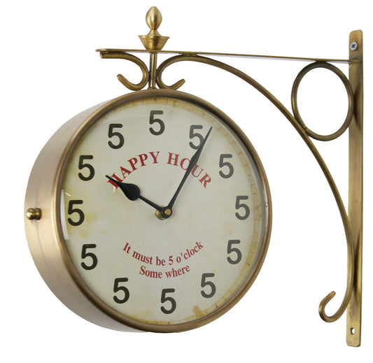 A1197   Happy Hour Station Clock