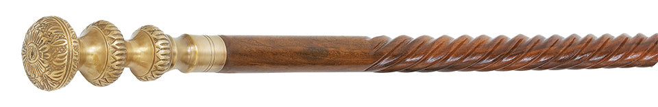 A1211 Brass Head Walking Stick