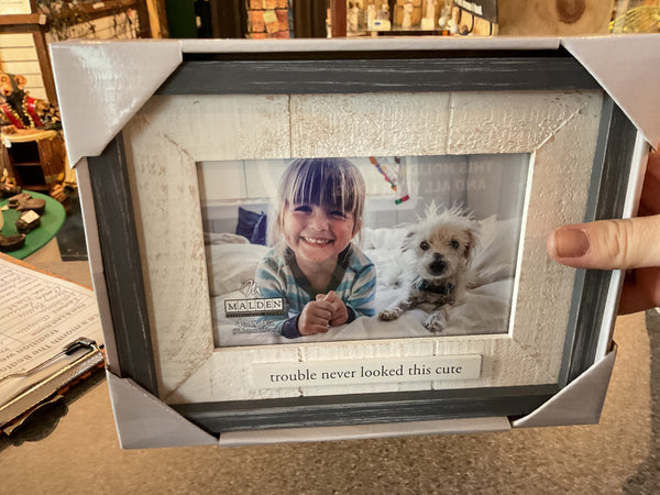 Trouble Never Looked this Cute Frame