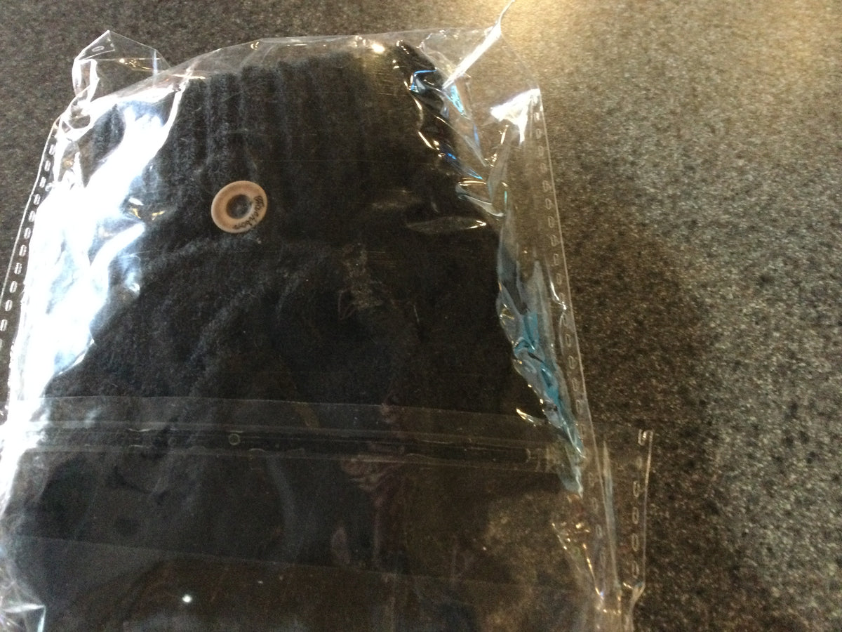 Black Fingerless Gloves