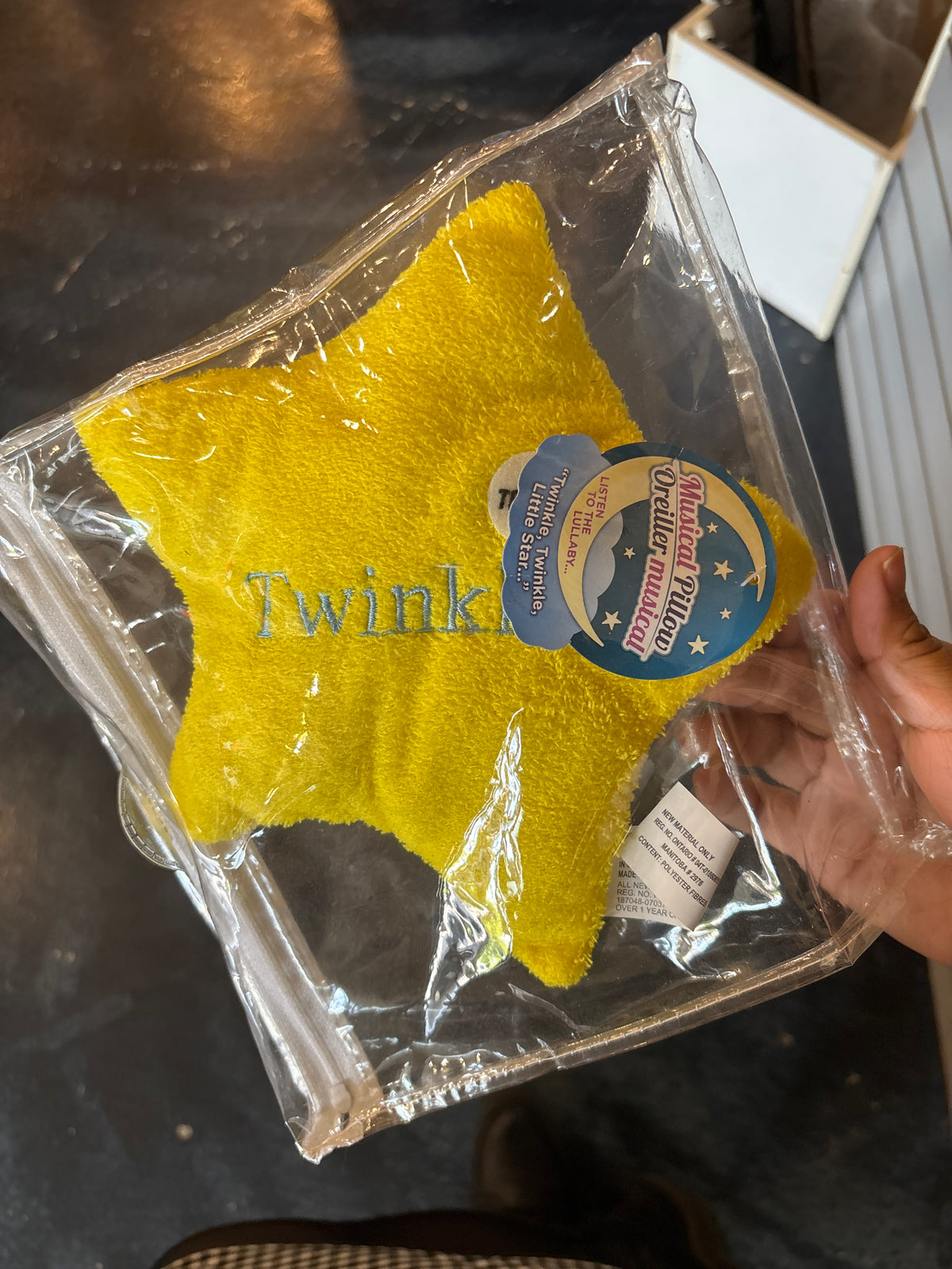 Musical Star Pillow