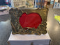 A549 BRASS FRAME RECTANGULAR 3-1/2x2-1/4