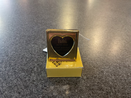 A511 BRASS HEART FRAME 1x1-1/2