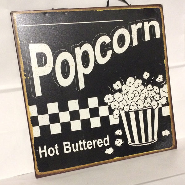 Popcorn Sign
