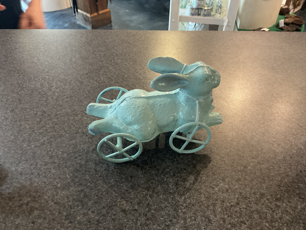 Ux4493T bunny on wheels turquoise