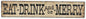 P1485 Eat/Drink Sign