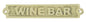 UA1353 Wine Bar - Sign